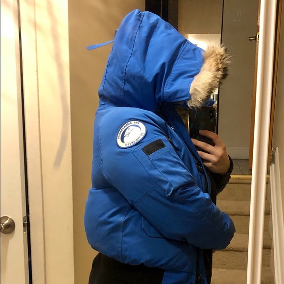 Royal blue canada goose jacket - Picture 7 of 8